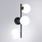 Настенно-потолочный светильник Arte Lamp GEMINI A2243PL-3BK — изображение 2