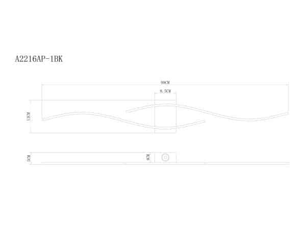 Настенный светильник Arte Lamp ALUDRA A2216AP-1BK — изображение 5