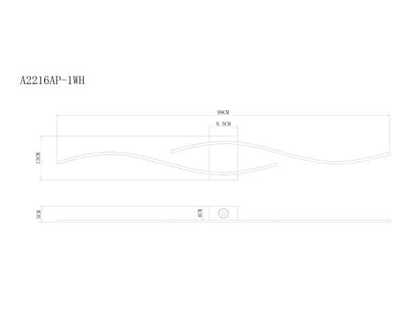 Настенный светильник Arte Lamp ALUDRA A2216AP-1WH — изображение 5
