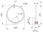 Настенный светильник Arte Lamp ERRAI A2195AP-1BK — изображение 4
