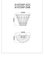 Настенный светильник Arte Lamp FLORIZEL A1072AP-2CC — изображение 4
