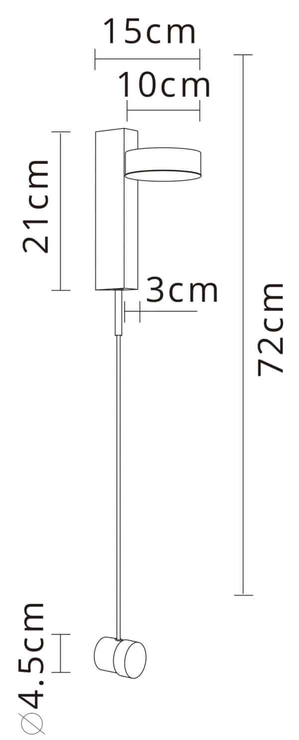 Настенный светильник Arte Lamp MIRACH A2142AP-10BK — изображение 4