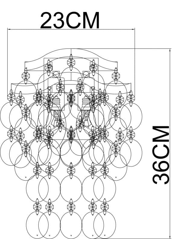Настенный светильник Arte Lamp PIPIRIMA A4065AP-2SG — изображение 5
