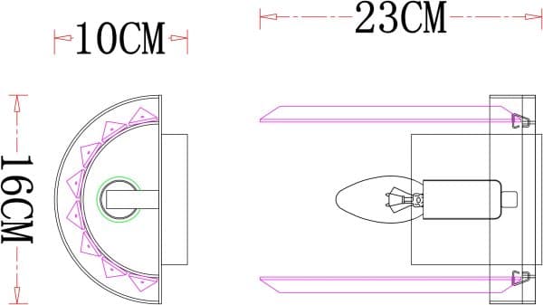 Настенный светильник Arte Lamp SECUNDA A1003AP-1CC — изображение 4