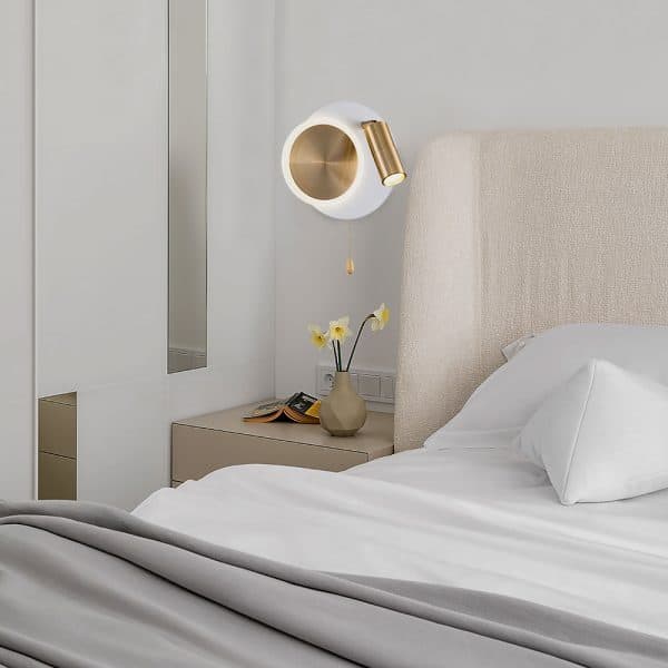 Настенный светильник Arte Lamp SYRMA A2213AP-2WH — изображение 2