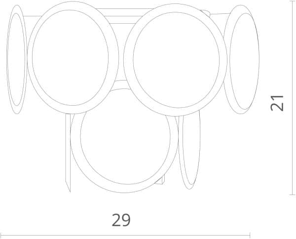Настенный светильник Divinare CHLOE 7566/02 AP-1 — изображение 5