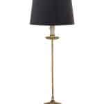 Настольная лампа “Грант” с черным абажуром