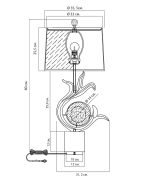Настольная лампа “Эдеса” — изображение 3