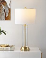 Настольная лампа "Линетт" brass — изображение 4