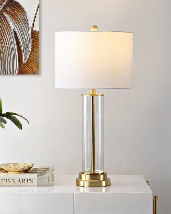 Настольная лампа "Линетт" brass — изображение 4