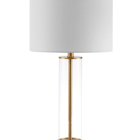 Настольная лампа "Линетт" brass