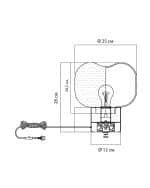 Настольная лампа “Пейдж” — изображение 3