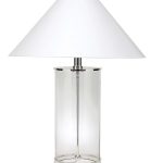 Настольная лампа "Сандерс" Никель