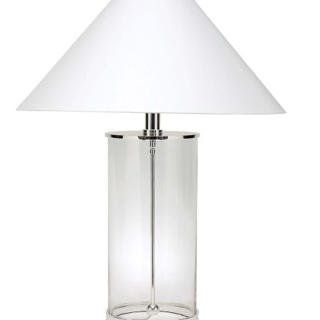 Настольная лампа "Сандерс" Никель