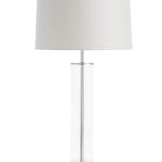 Настольная лампа "Томас" серебро