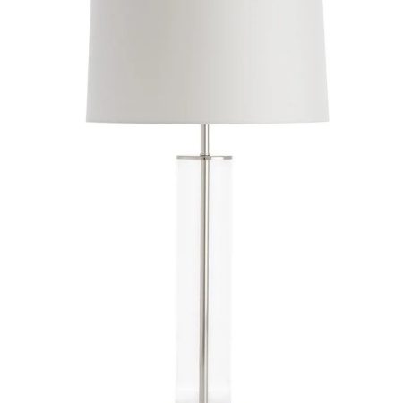 Настольная лампа "Томас" серебро