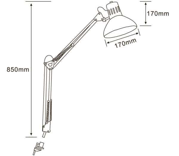 Офисная настольная лампа Arte Lamp SENIOR A6068LT-1WH — изображение 3
