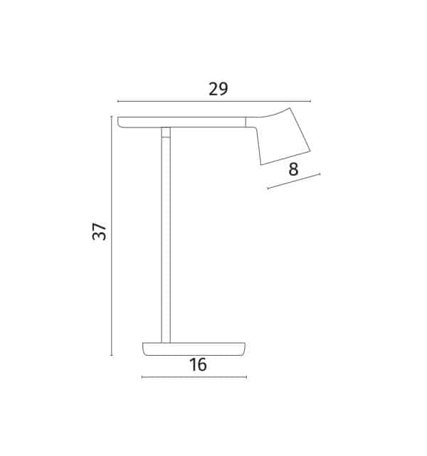 Офисная настольная лампа Divinare UFO 1387/06 TL-7 — изображение 5