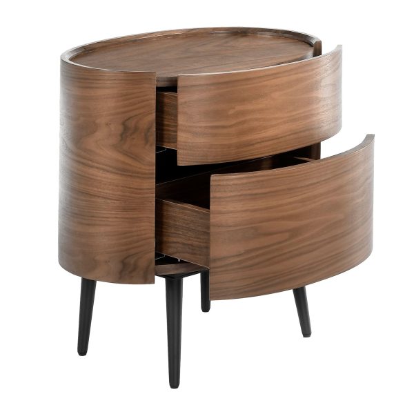 Овальная прикроватная тумбочка AC2001NS /7074 — изображение 3