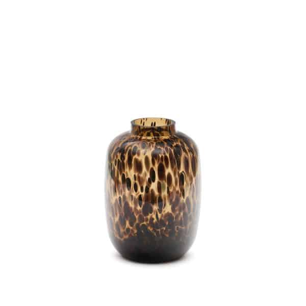 Panth Ваза из коричневого стекла 25,5 см — изображение 4