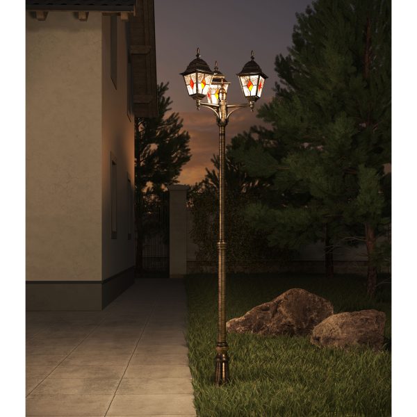 Парковый светильник Arte Lamp MADRID A1542PA-3BN — изображение 2