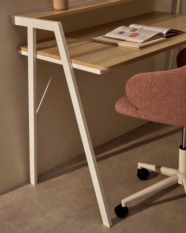 Письменный стол Aarhus 114,5x60 серый дуб — изображение 3