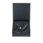 Подарочный набор из 3-х барных аксессуаров (аэратор для вина