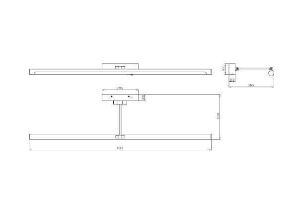 Подсветка для картин Arte Lamp HARRISON A1716AP-1BK — изображение 2