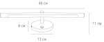 Подсветка для картин Arte Lamp RONNIE A8025AP-1CC — изображение 3