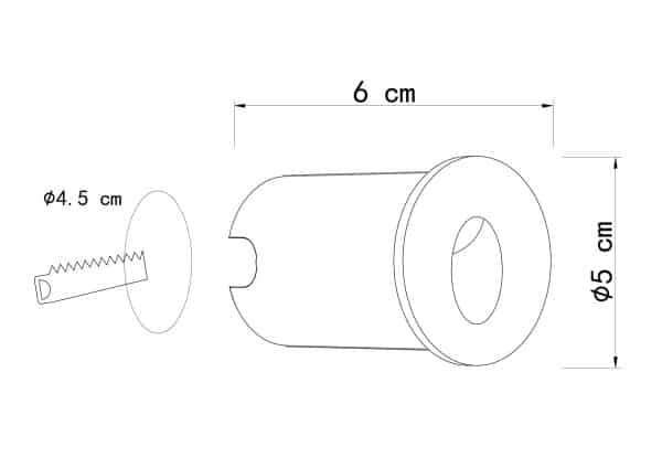 Подсветка для лестниц Arte Lamp PIAZZA A3802IN-1BK — изображение 3