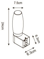 Подсветка для зеркал Arte Lamp AQUA-BASTONE A1209AP-1CC — изображение 4