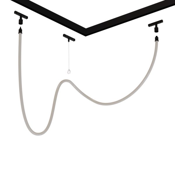 Подвес-держатель в шинопровод (трек) Expert Для гибкого неона Loop A492306 — изображение 3