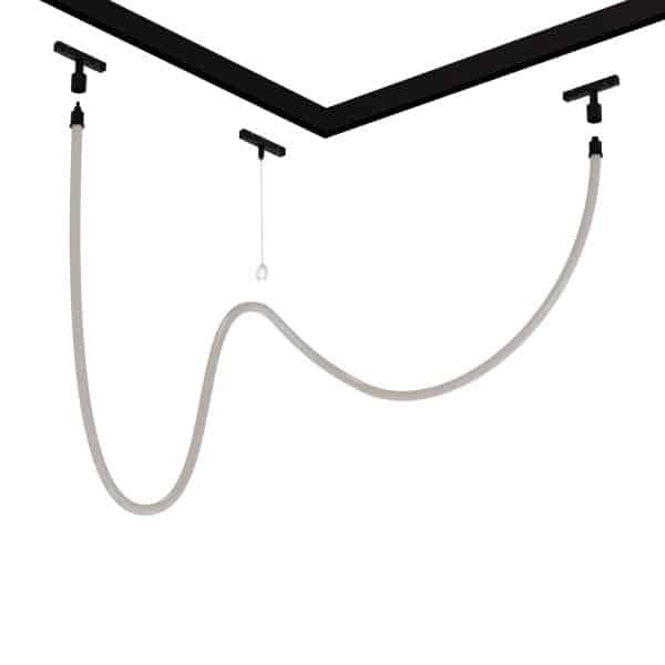 Подвес-держатель в шинопровод (трек) Linea Optima Для гибкого неона Loop A492206 — изображение 3