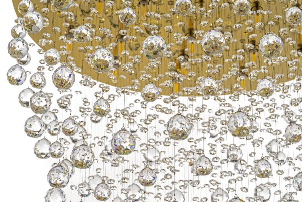 Подвесная хрустальная люстра Arti Lampadari Flusso H 1.4.80.615 G — изображение 2