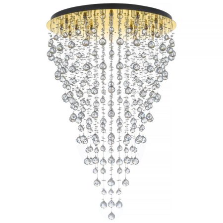 Подвесная хрустальная люстра Arti Lampadari Flusso H 1.4.80.615 G