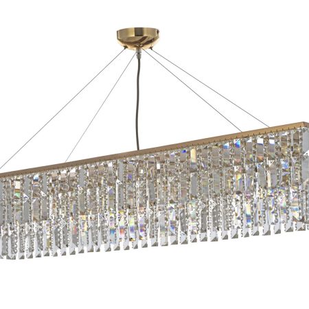 Подвесная хрустальная люстра Arti Lampadari Milano E 1.5.120x30.107 G