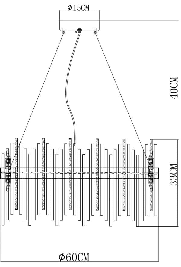 Подвесная люстра Arte Lamp ACAPULCO A1007SP-12GO — изображение 5