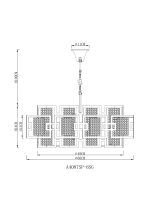 Подвесная люстра Arte Lamp BLAKE A4087SP-6SG — изображение 5