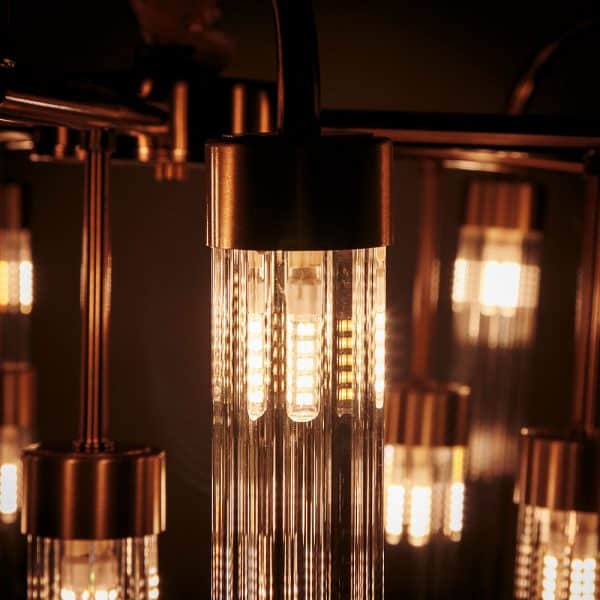 Подвесная люстра Arte Lamp BORGIA A4088LM-15AB — изображение 4