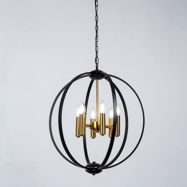 Подвесная люстра Arte Lamp CASTULA A7013SP-6BK — изображение 2