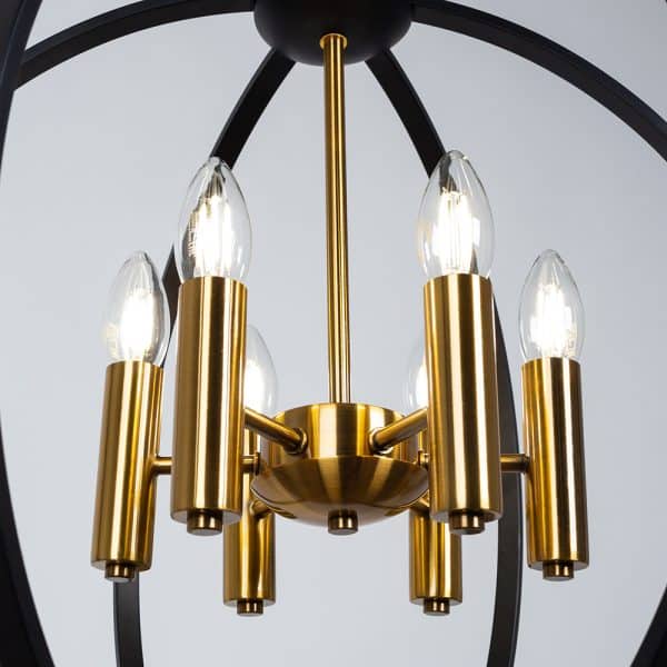 Подвесная люстра Arte Lamp CASTULA A7013SP-6BK — изображение 3