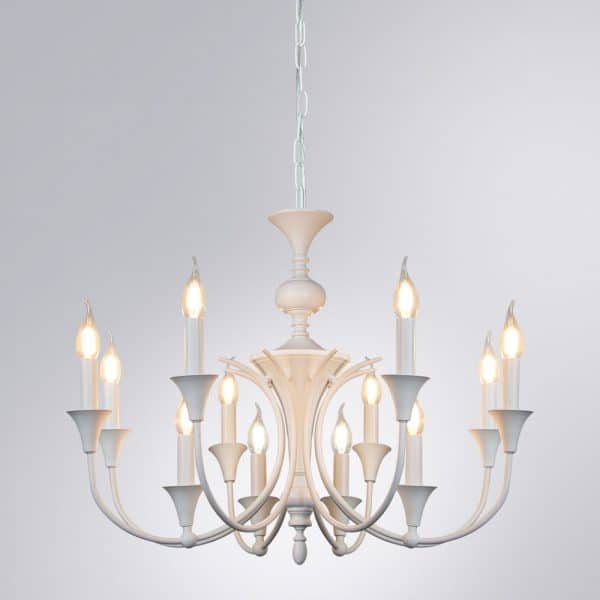 Подвесная люстра Arte Lamp COLLINETTA A4094LM-12WH — изображение 2