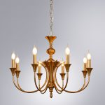 Подвесная люстра Arte Lamp COLLINETTA A4094LM-8PB — изображение 2