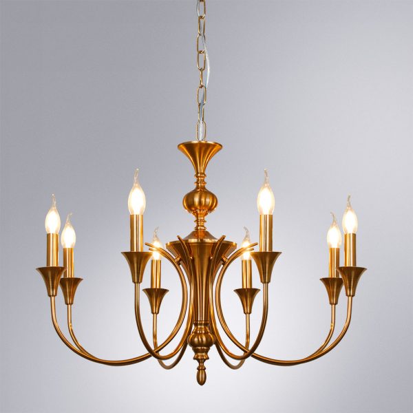 Подвесная люстра Arte Lamp COLLINETTA A4094LM-8PB — изображение 2