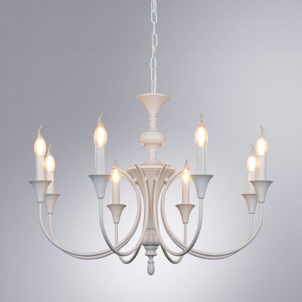 Подвесная люстра Arte Lamp COLLINETTA A4094LM-8WH — изображение 2