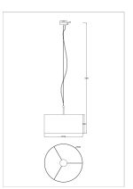 Подвесная люстра Arte Lamp COPPA A4095SP-3GY — изображение 4