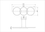 Подвесная люстра Arte Lamp FLUIDO A3913SP-24BK — изображение 3
