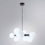 Подвесная люстра Arte Lamp GEMINI A2243SP-10BK — изображение 2