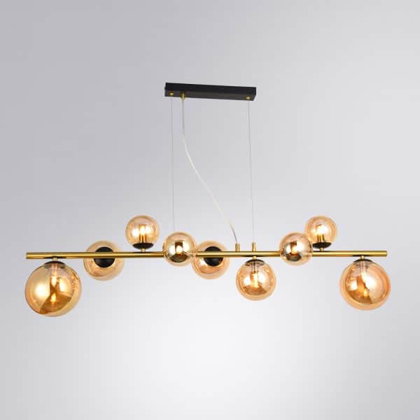 Подвесная люстра Arte Lamp GEMINI A2243SP-9PB — изображение 2