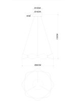 Подвесная люстра Arte lamp GRACE A1868SP-1PB — изображение 3